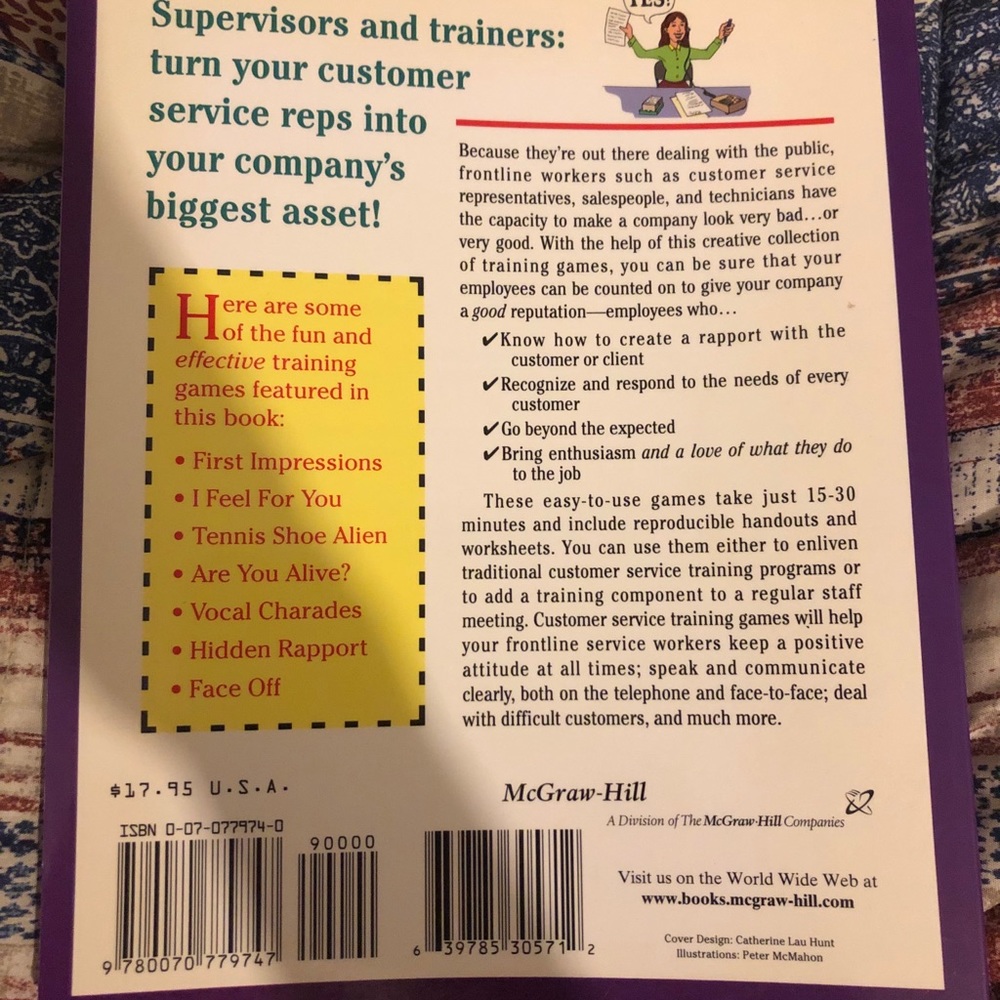 Customer service training games like new